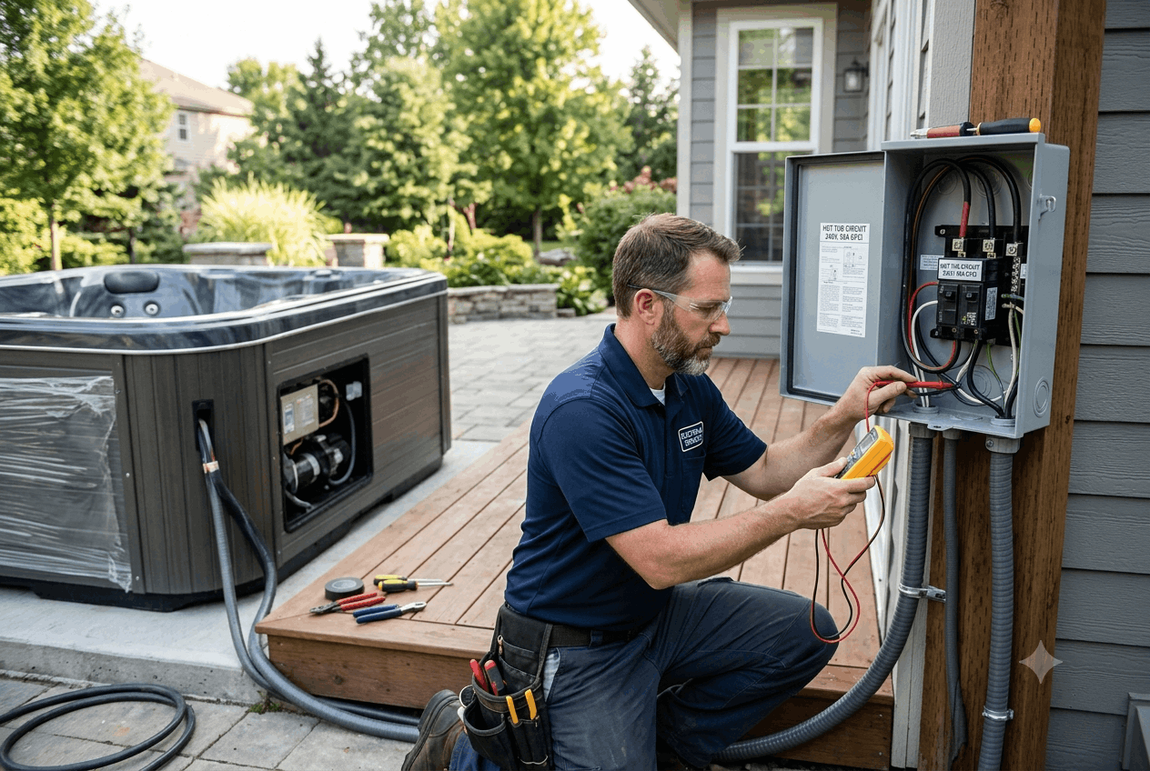 7 Electrical Checks to Complete Before Installing a Hot Tub